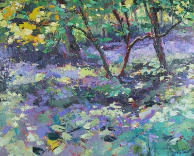 Bluebell Glade by Sylvia Paul